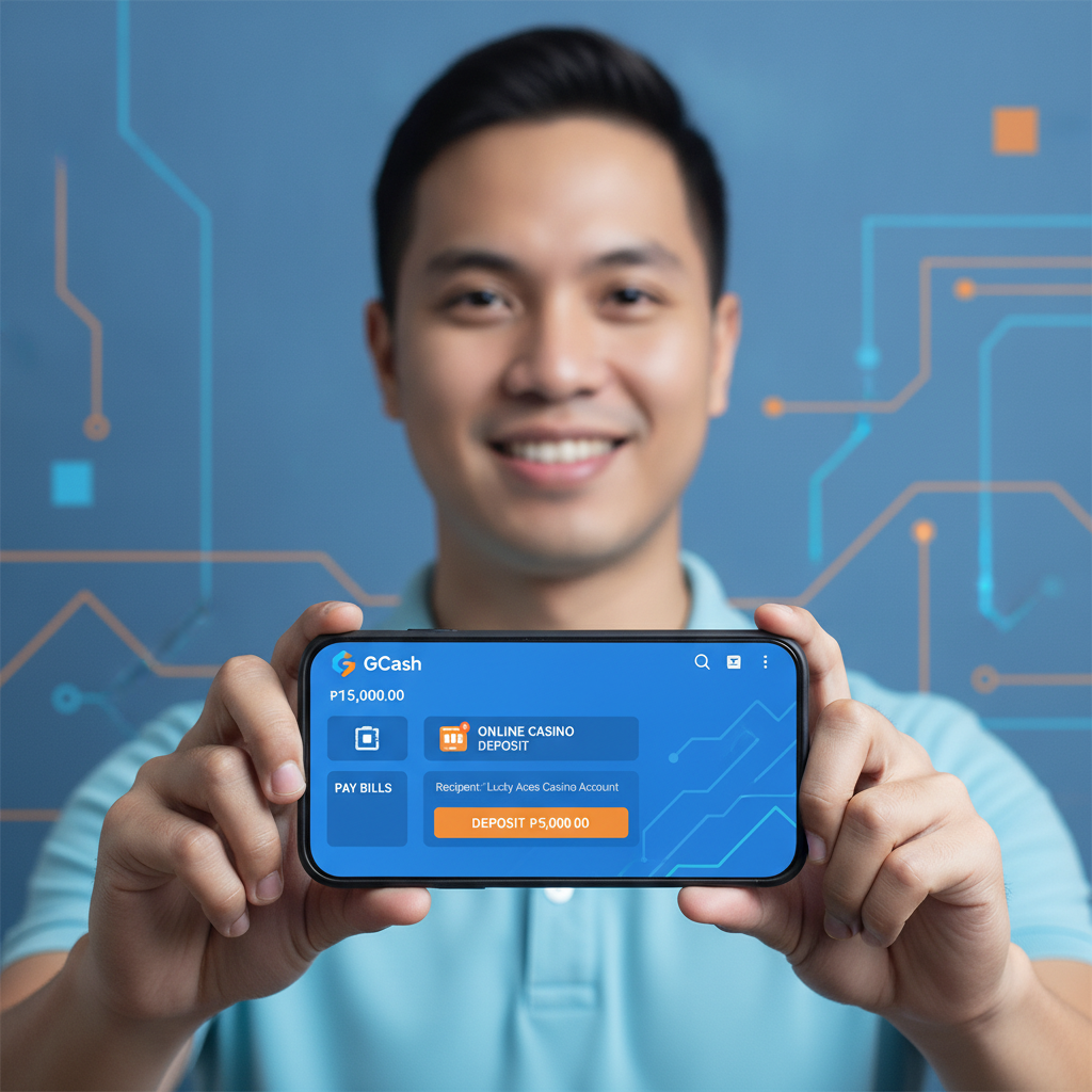 Illustration: First Deposit at RK Cosmos Using GCash: A Beginner's Guide